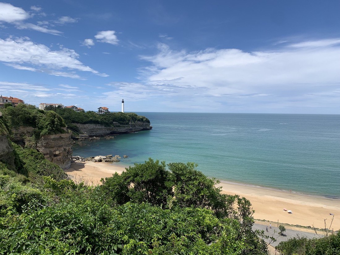 Anglet beach