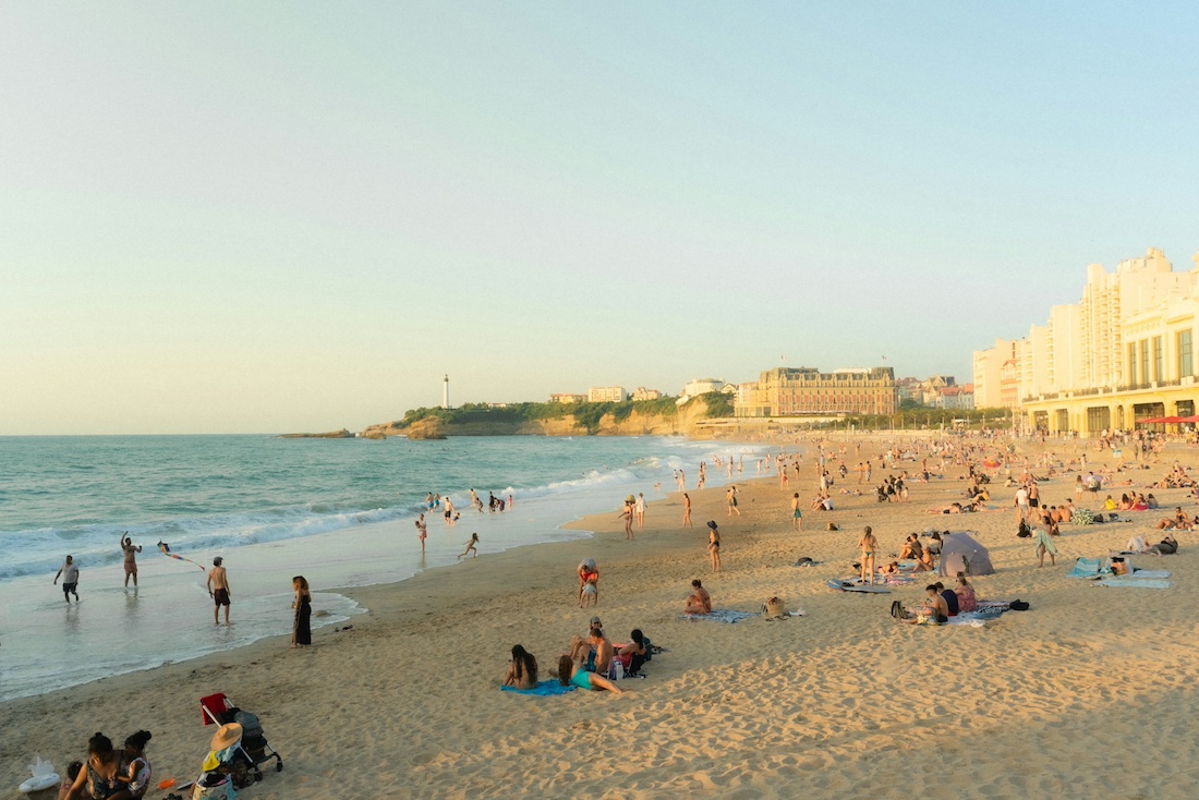 La grande plage Biarritz