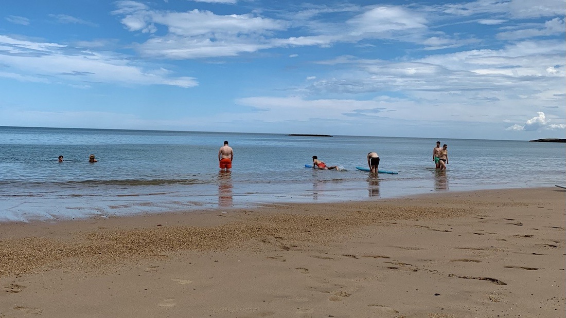 Biarritz main beach