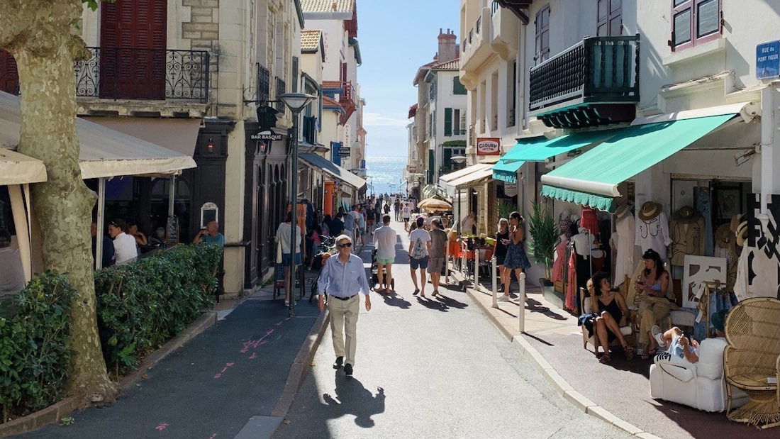 Biarritz promenade