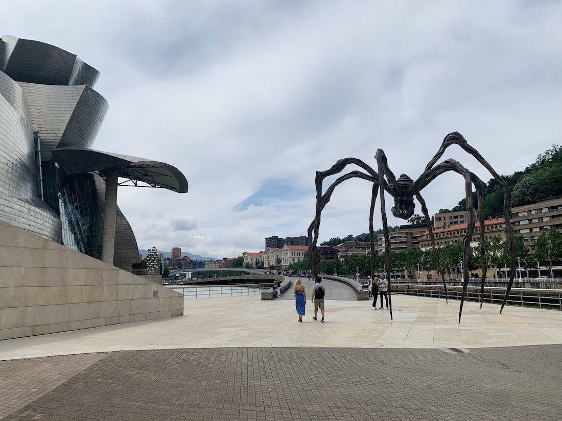 Bilbao museum view