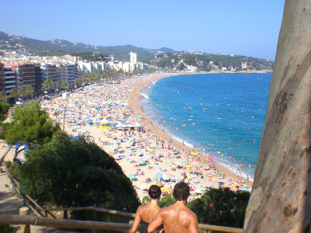 Lloret de Mar beach