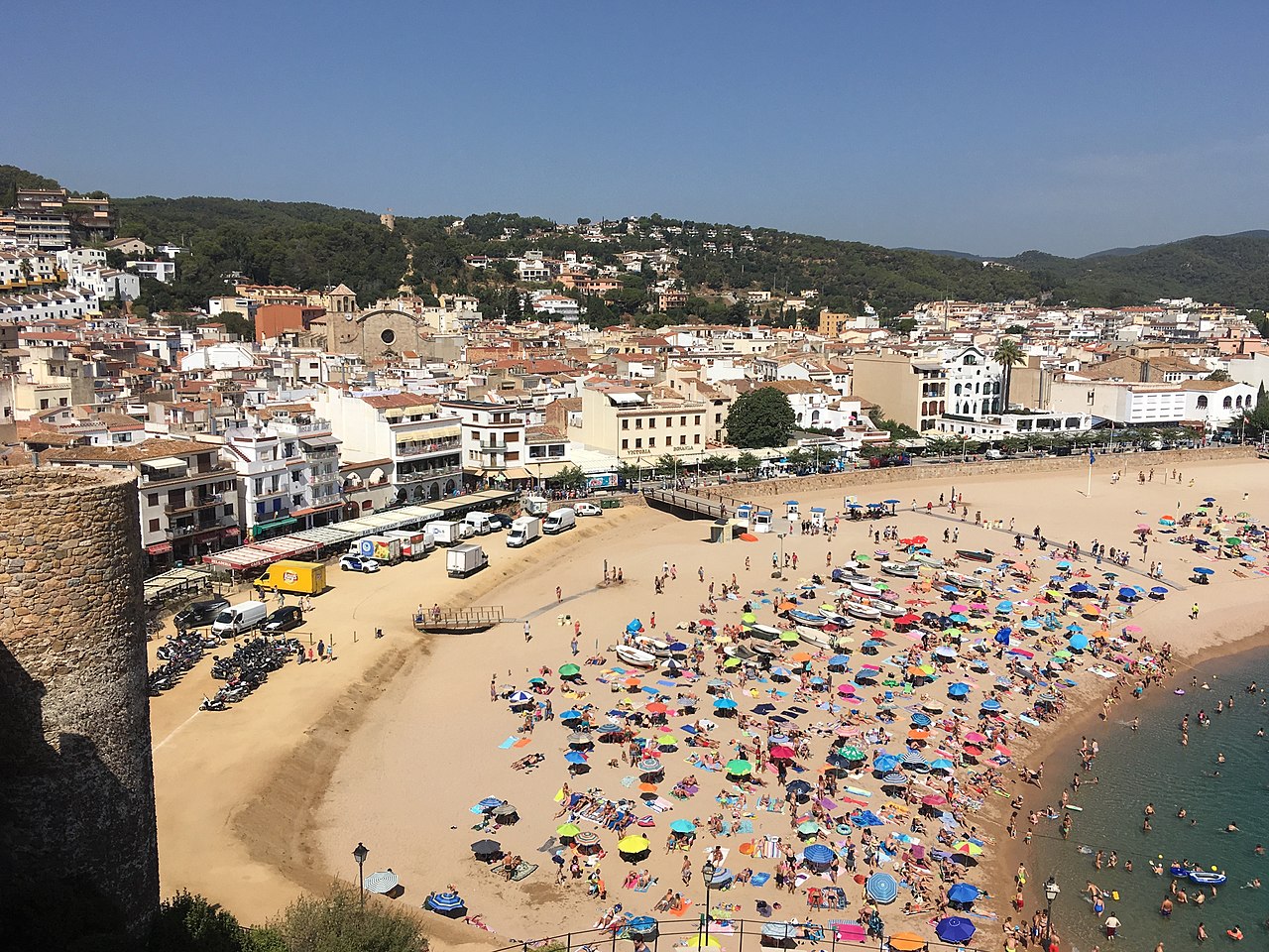 Tossa de Mar beaches