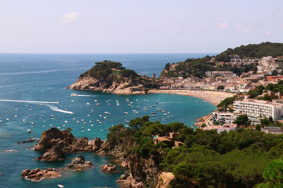 Tossa de Mar beaches